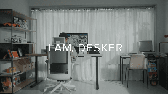 드롭샷매치 포트폴리오 - 데스커 가구 브랜드 프로모션 영상 with 마감인생