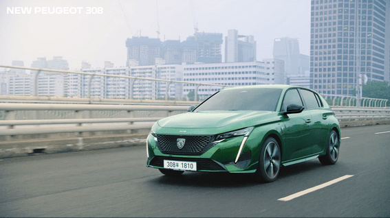 드롭샷매치 포트폴리오 - 푸조 NEW PEUGEOT 308 자동차 홍보 영상