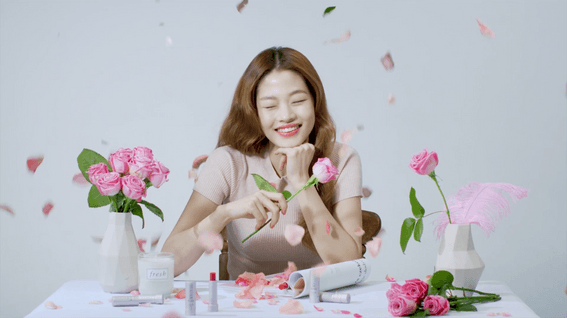 드롭샷매치 포트폴리오 - FRESH LIP 뷰티 제품 홍보 영상