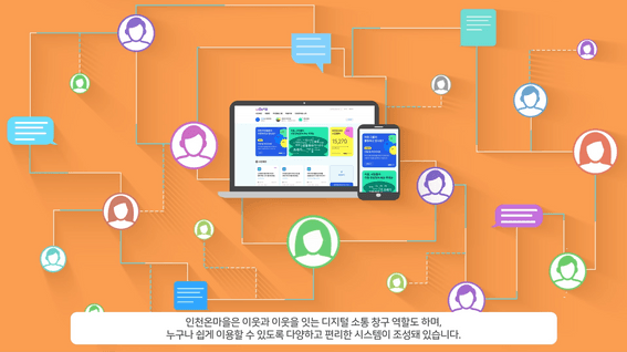 드롭샷매치 포트폴리오 - 인천 마을플랫폼 스마트 이용 가이드 영상