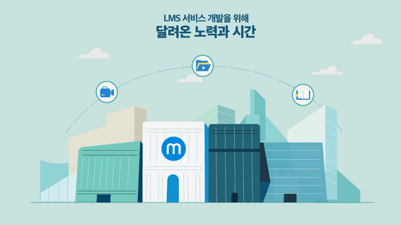 드롭샷매치 포트폴리오 - 맑은소프트 교육통합관리 솔루션 홍보 영상