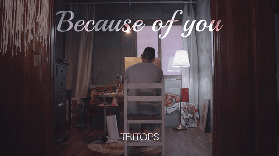 드롭샷매치 포트폴리오 - 뮤직비디오 | TRITOPS - Because of you