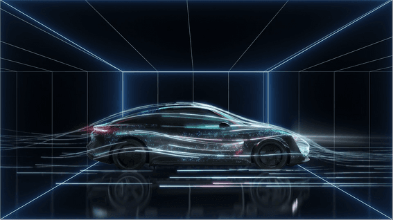 드롭샷매치 포트폴리오 - 포르쉐 타이칸 아레나 미디어 아트 영상