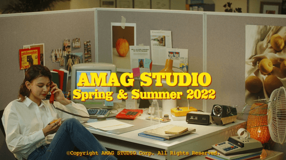 드롭샷매치 포트폴리오 - AMAG STUDIO SS 22 캠페인 영상 | 패션브랜드 캠페인 필름 제작