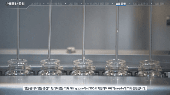 드롭샷매치 포트폴리오 - 대웅제약 나보타 향남공장 고도화 생산시스템 홍보 영상