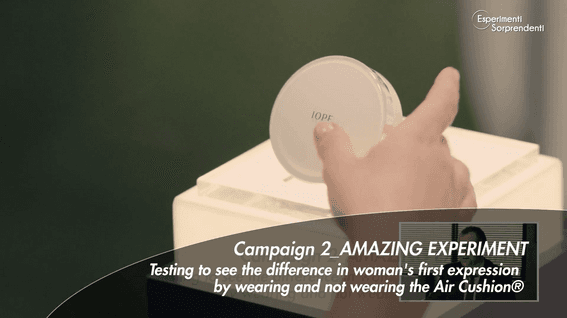 드롭샷매치 포트폴리오 - IOPE Air Cushion 제품 홍보 영상
