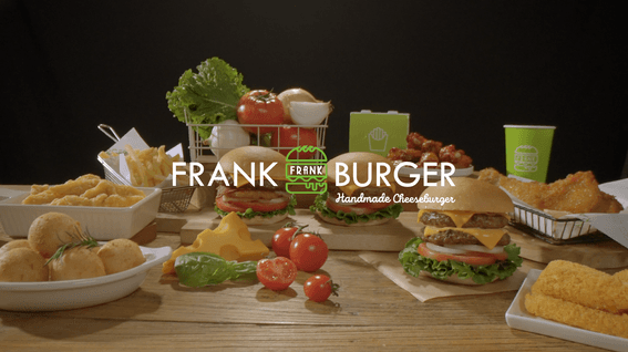 드롭샷매치 포트폴리오 - Frank Burger 브랜드 홍보 영상