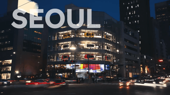 드롭샷매치 포트폴리오 - 현대 모토 스튜디오 글로벌 아트 프로젝트 영상