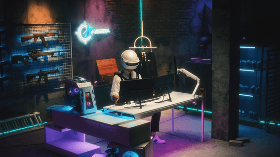 드롭샷매치 포트폴리오 - KRAFTON NSM STATION 2051 캠페인 홍보 영상