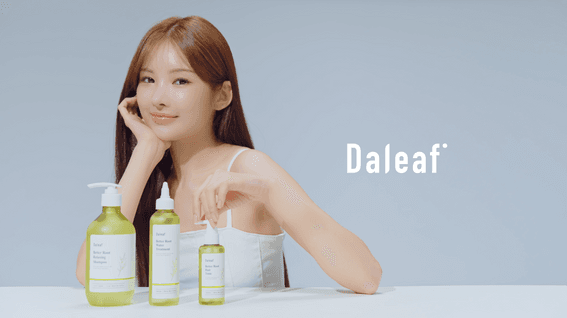 드롭샷매치 포트폴리오 - Daleaf Better Root Hair Tonic 제품 홍보 영상