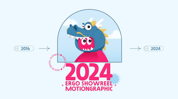 드롭샷매치 포트폴리오 - 2024 모션그래픽스튜디오 에르고 쇼릴 영상