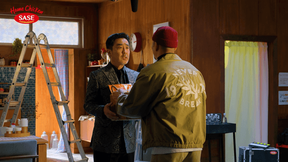 드롭샷매치 포트폴리오 - 사세 x 류승룡 광고현장 메이킹 영상