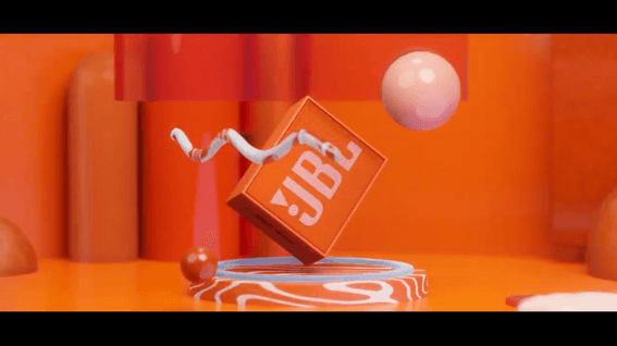 드롭샷매치 포트폴리오 - JBL스피커 3D영상