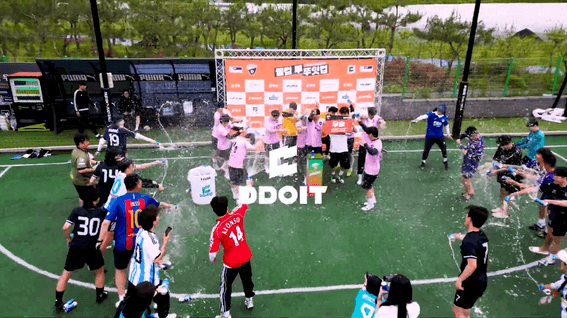 드롭샷매치 포트폴리오 - 너드프렌즈-웰컴투 뚜잇컵아마추어 풋살 전쟁ㅣ5월 경기 대회 하이라이트