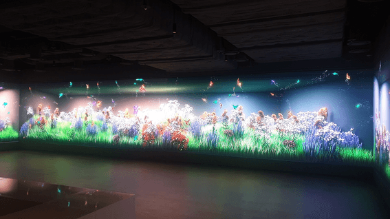 드롭샷매치 포트폴리오 - 영등포 사계 LED WALL