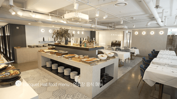 드롭샷매치 포트폴리오 - 호텔뉴브 레스토랑 로비 전시용 스케치 영상