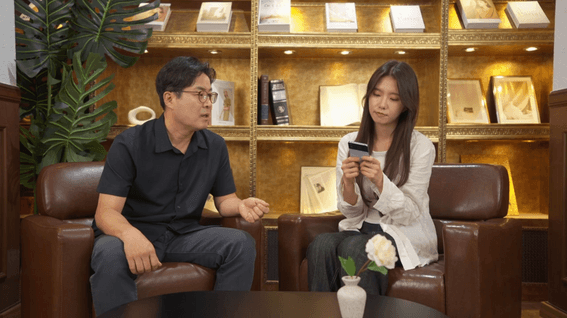 드롭샷매치 포트폴리오 - 지산컴퍼니ㅣ앱 폰비서 인터뷰 형식 바이럴 CF
