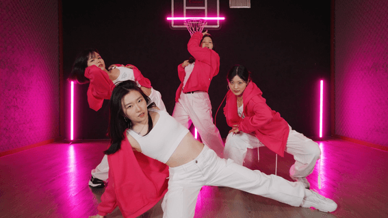 드롭샷매치 포트폴리오 - 댄스 커버ㅣ에스파 - Pink Hoodie