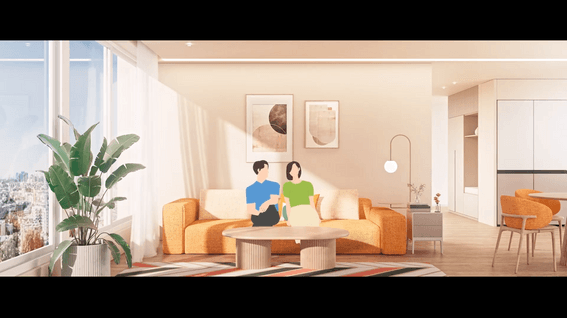 드롭샷매치 포트폴리오 - 삼성물산ㅣ래미안 넥스트 홈(THE NEXT HOME) 홍보 영상