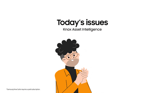 드롭샷매치 포트폴리오 - 삼성전자ㅣKnox Suite: Make monitoring easier with Today's issues