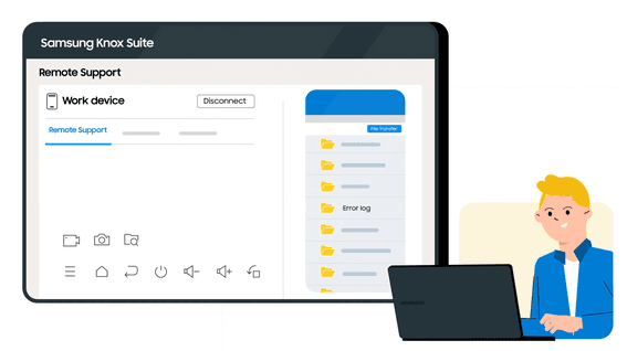 드롭샷매치 포트폴리오 - 삼성전자ㅣKnox Suite: Introducing Remote Support
