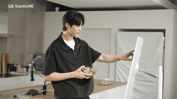 드롭샷매치 포트폴리오 - LGㅣ스탠바이미 변우석 TVCF 메이킹 비하인드 영상