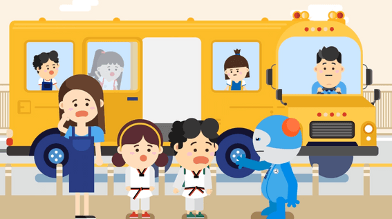 드롭샷매치 포트폴리오 - 메르세데스 벤츠ㅣ모바일키즈 어린이안전 교육영상