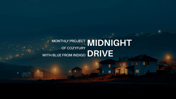 드롭샷매치 포트폴리오 - CozyfuryㅣMidnight Drive 비주얼라이저