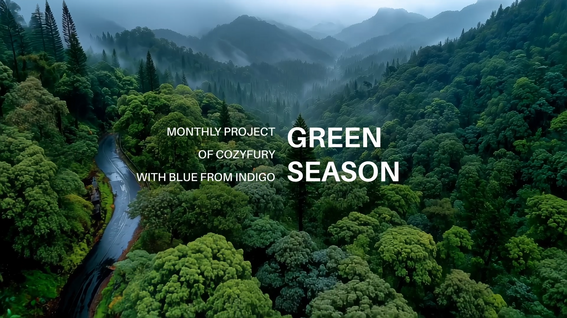 드롭샷매치 포트폴리오 - CozyfuryㅣGreen Season 비주얼라이저