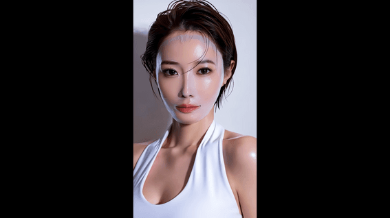 드롭샷매치 포트폴리오 - 더마픽스 X 고준희 : Ai 영상 제작