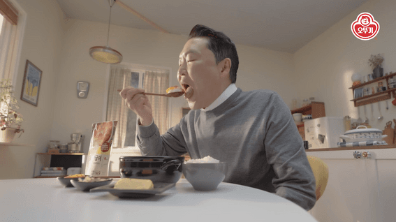 드롭샷매치 포트폴리오 - 오뚜기 지역식 국물요리 X 싸이 TVC BTS 영상