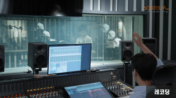 드롭샷매치 포트폴리오 - 시립청소년음악센터 홍보대사 위촉식 스케치