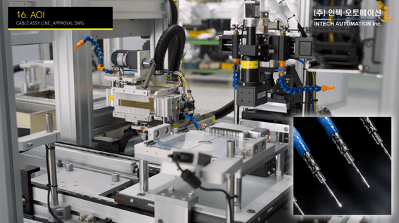 드롭샷매치 포트폴리오 - 대형 자동화기계 설비영상