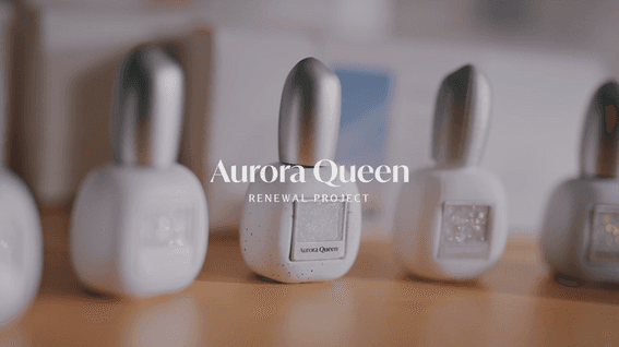 드롭샷매치 포트폴리오 - 오로라퀸ㅣ글리터 네일 리뉴얼 프로젝트 브랜드필름