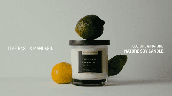 드롭샷매치 포트폴리오 - 컬처앤네이처 캔들 제품영상