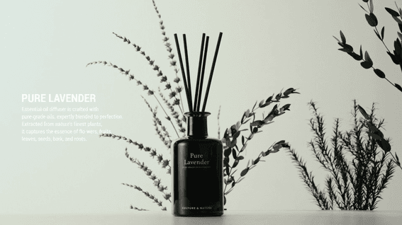 드롭샷매치 포트폴리오 - 컬처앤네이처 디퓨저 제품영상 제작