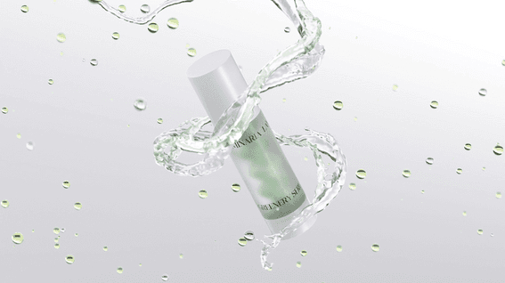 드롭샷매치 포트폴리오 - LAMINARIA 화장품 제품 홍보 3D 영상 제작