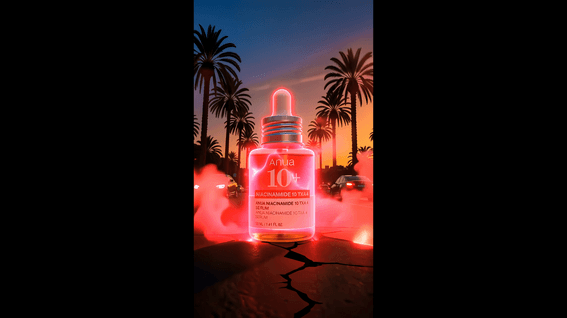 드롭샷매치 포트폴리오 - ANUA 아누아 LA 팝업 런칭 브랜드필름