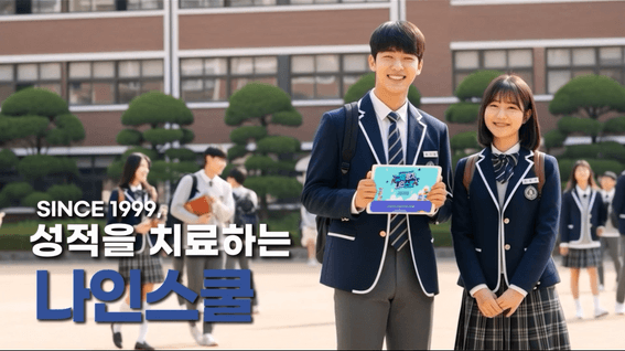 드롭샷매치 포트폴리오 - 나인스쿨 홍보영상 30초