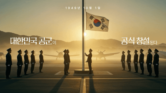 드롭샷매치 포트폴리오 - 대한민국 공군 창군 76주년 기념 홍보 영상