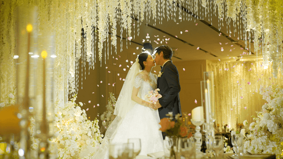 드롭샷매치 포트폴리오 - 더비앙 웨딩홀 광고영상 제작