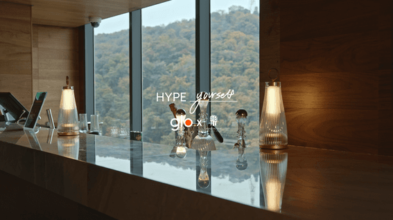 드롭샷매치 포트폴리오 - [전시스케치/제품전시] glo x 반얀트리 문바 'HYPER PRO' 런칭 전시