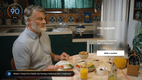 드롭샷매치 포트폴리오 - 대상웰라이프_myTHS 서비스 소개 영상