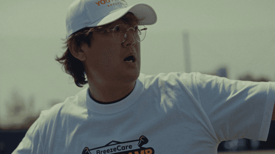 드롭샷매치 포트폴리오 - 브리즈케처 X 김선우 유소년 야구 행사 스케치, 인터뷰 영상