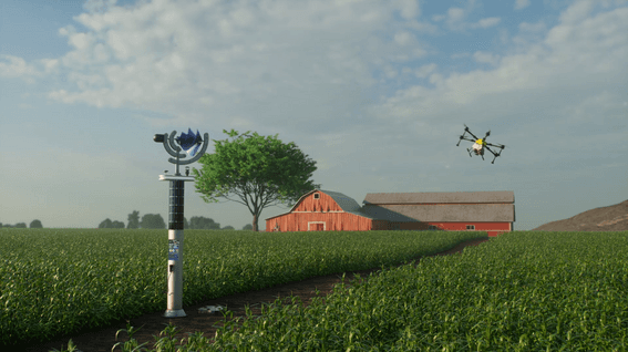 드롭샷매치 포트폴리오 - [트래트팜] 스마트폴 설명 3D 영상