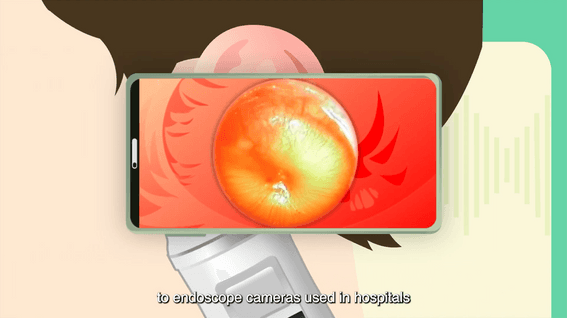 드롭샷매치 포트폴리오 - [닥터인홈 스마트 체온계] 일러스트 및 2D 모션그래픽으로 완성한 앱 홍보 영상 제작