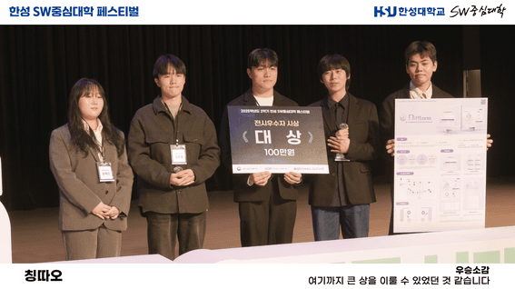 드롭샷매치 포트폴리오 - 한성 SW중심대학 페스티벌 스케치 영상