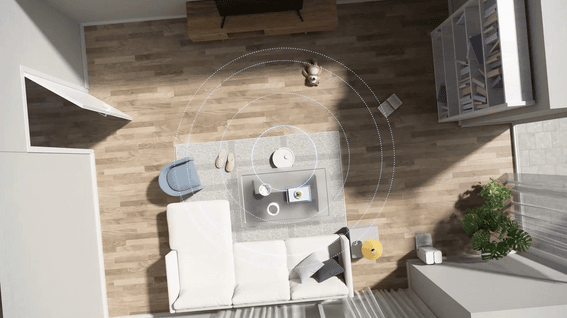 드롭샷매치 포트폴리오 - 로봇 청소기 3D 영상 제작