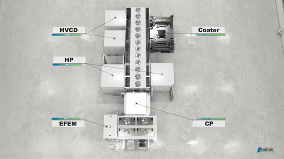 드롭샷매치 포트폴리오 - 반도체 패널 코팅 및 패키징 설비 홍보영상