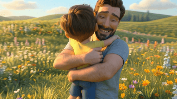 드롭샷매치 포트폴리오 - The present AI animation